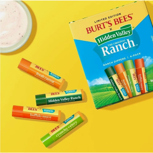 Burt's Bees x Hidden Valley Ranch Dippers Limited Edition Lip Balm - IN HAND! - Picture 1 of 3